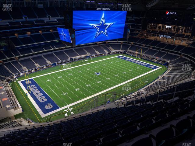 Seating view for AT&T Stadium Section 448