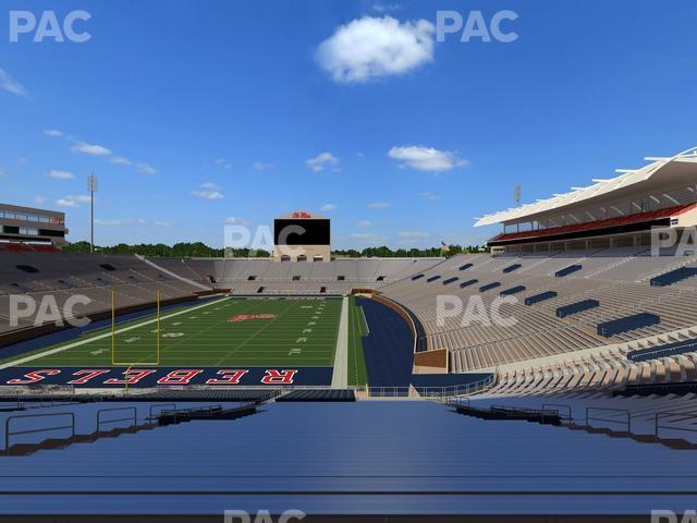 Seating view for Vaught Hemingway Stadium Section S 4