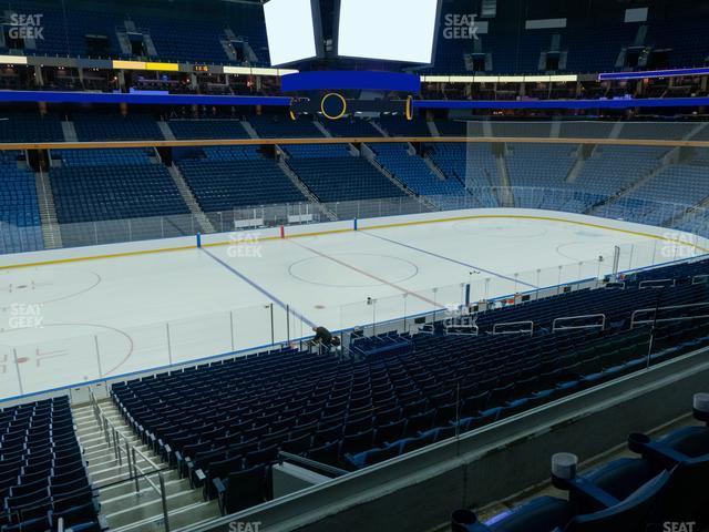 Seating view for KeyBank Center Section 209