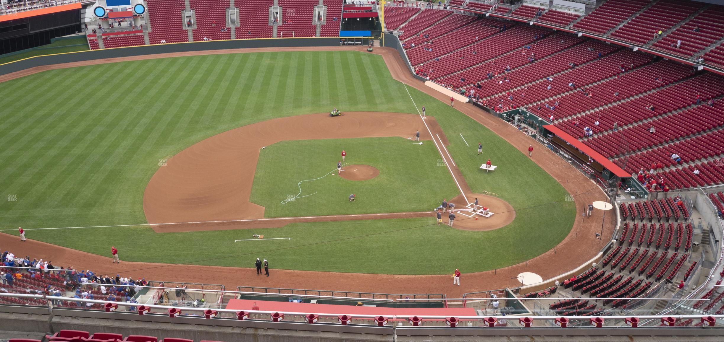 Seating view for Great American Ball Park Section 518