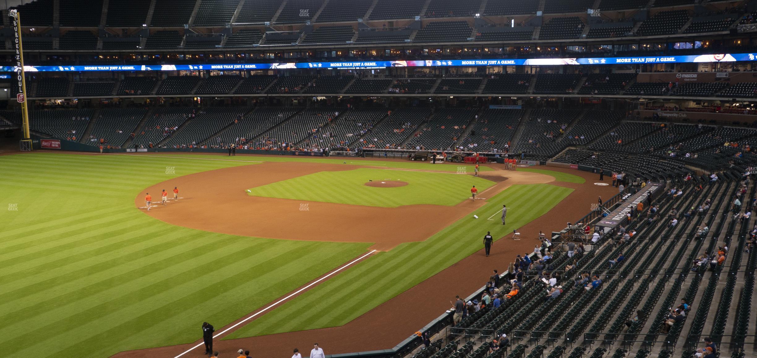 Seating view for Minute Maid Park Section 206