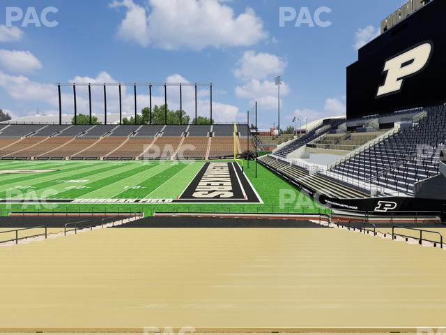 Seating view for Ross Ade Stadium Section 129