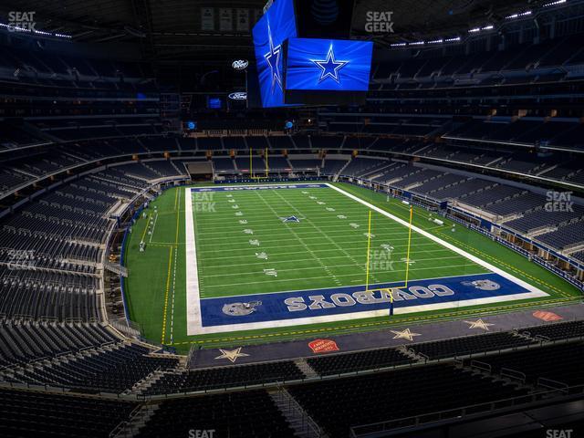 Seating view for AT&T Stadium Section 326