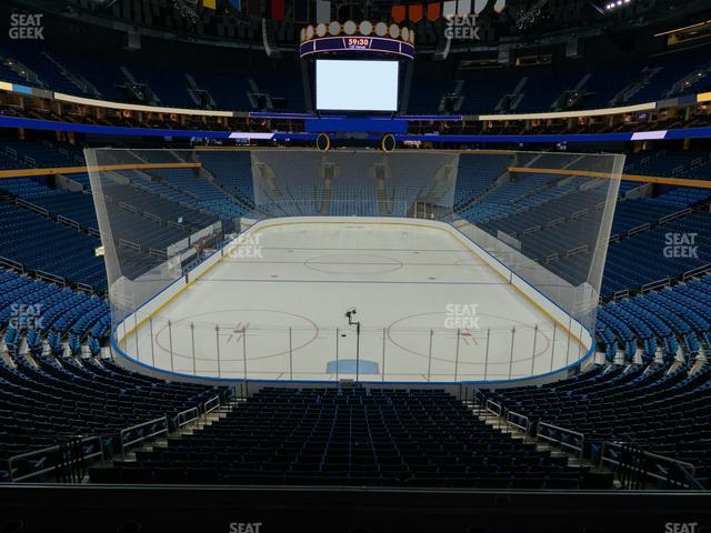 Seating view for KeyBank Center Section 226