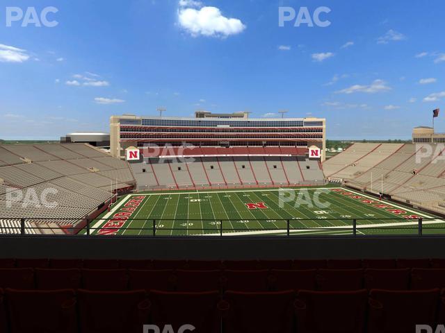 Seating view for Memorial Stadium Nebraska Section 409