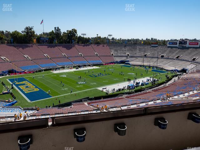 Seating view for Rose Bowl Stadium Section Club 111