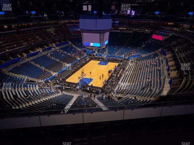 Seating view for Kia Center Section 215