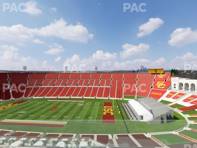 Seating view for Los Angeles Memorial Coliseum Section Suite 502