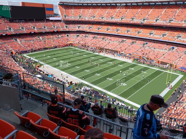 Seating view for Huntington Bank Field Section 514