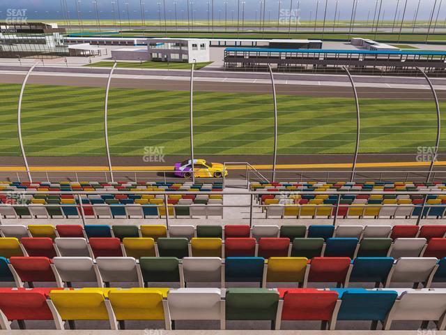 Seating view for Daytona International Speedway Section Back 154