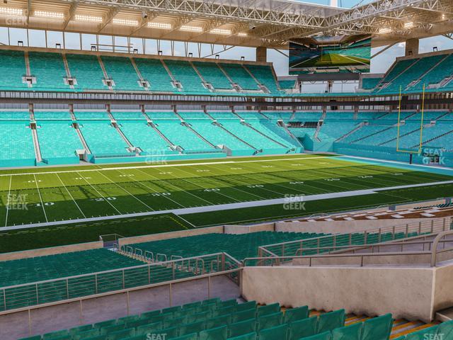 Seating view for Hard Rock Stadium Section 249