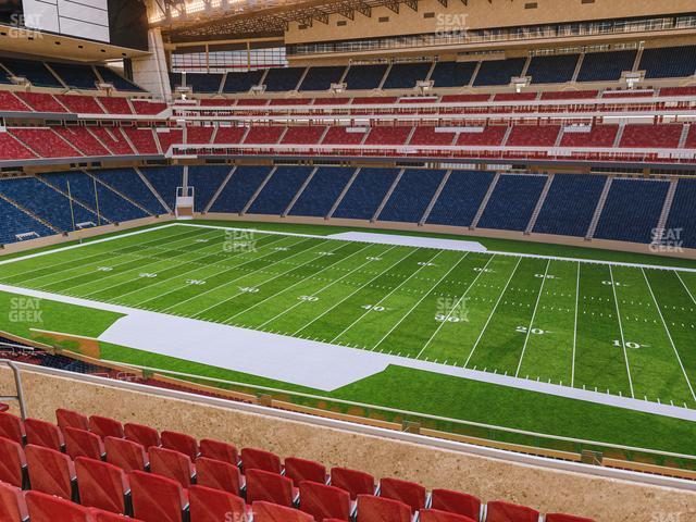 Seating view for NRG Stadium Section 307