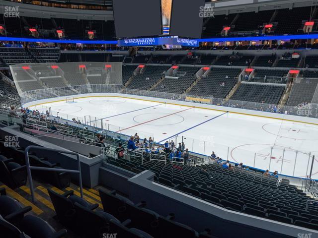 Seating view for Enterprise Center Section 101 Club