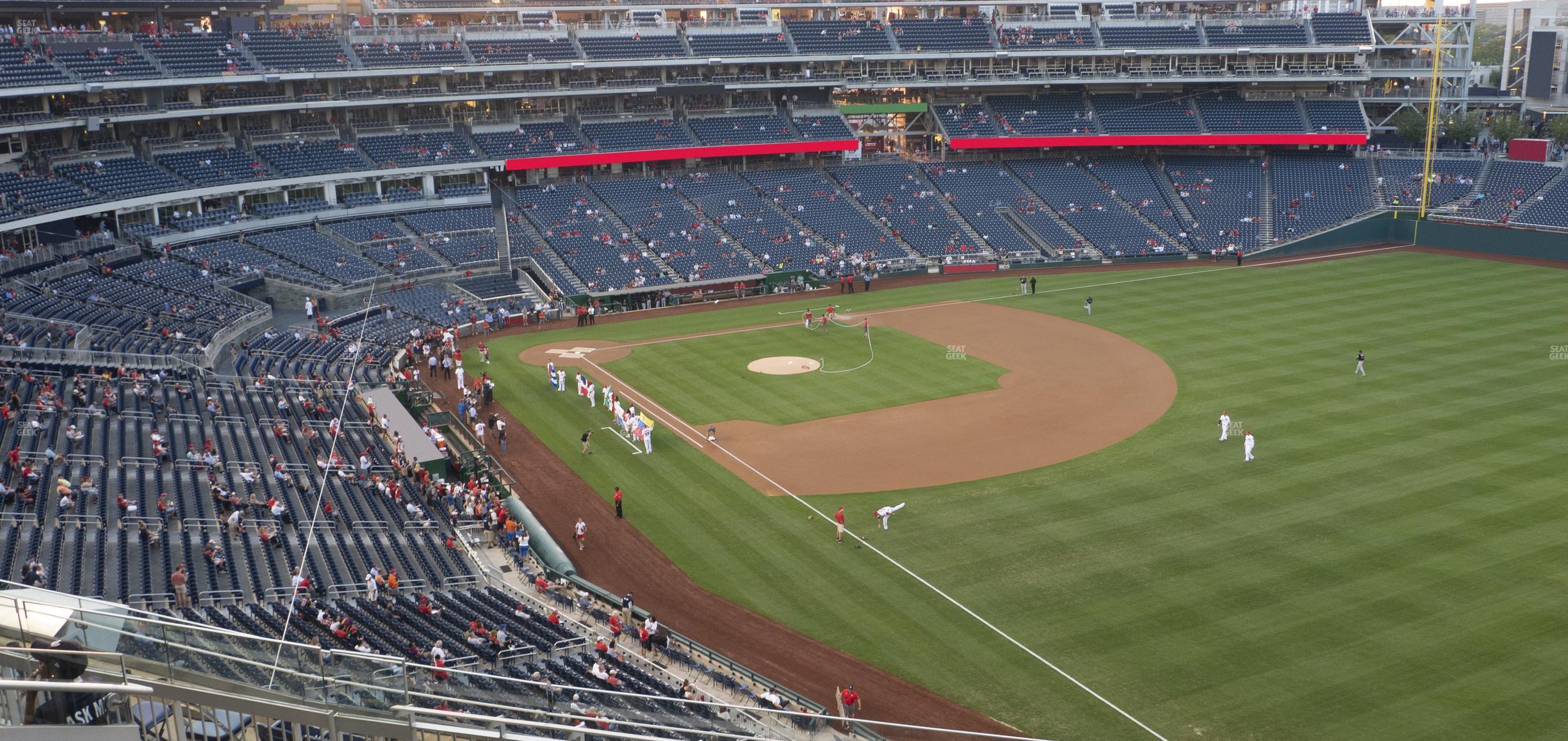 Seating view for Nationals Park Section 228