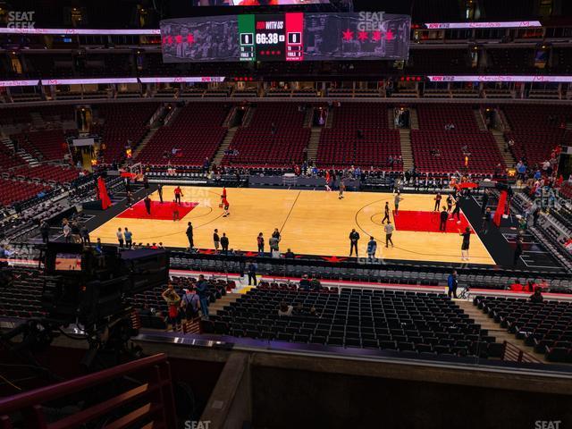 Seating view for United Center Section 217