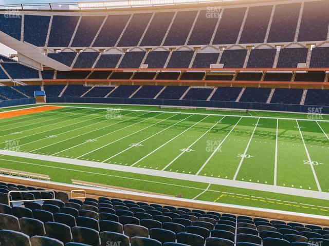 Seating view for Soldier Field Section 207 Club