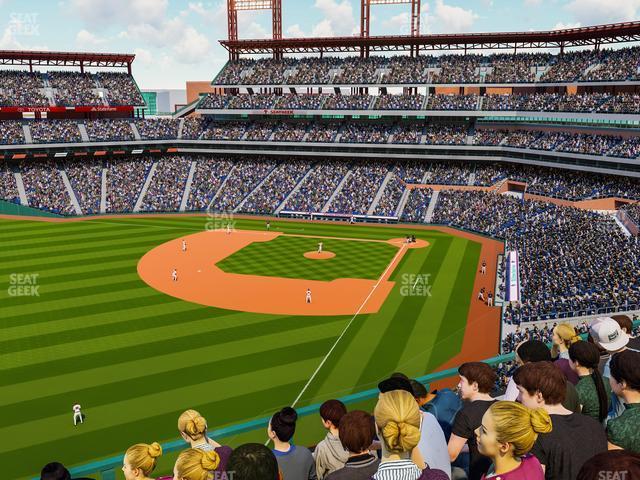 Seating view for Citizens Bank Park Section 333