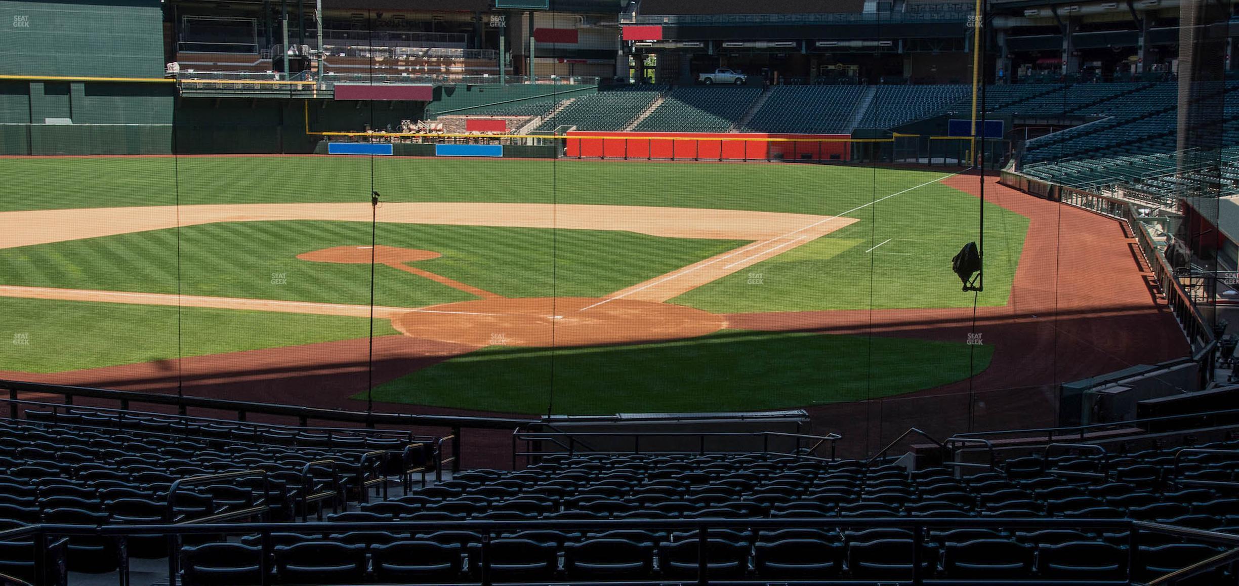 Seating view for Chase Field Section 124