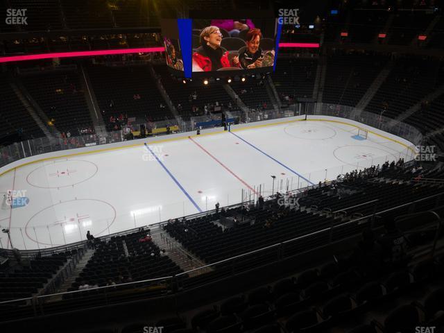 Seating view for T-Mobile Arena Section 220