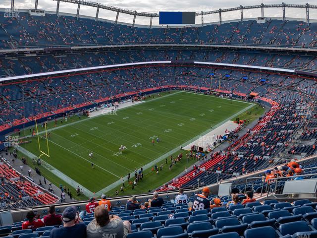 Seating view for Empower Field at Mile High Section 541