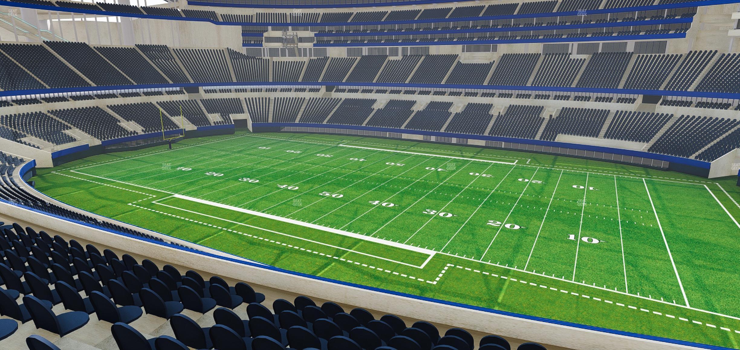 Seating view for SoFi Stadium Section Club 249