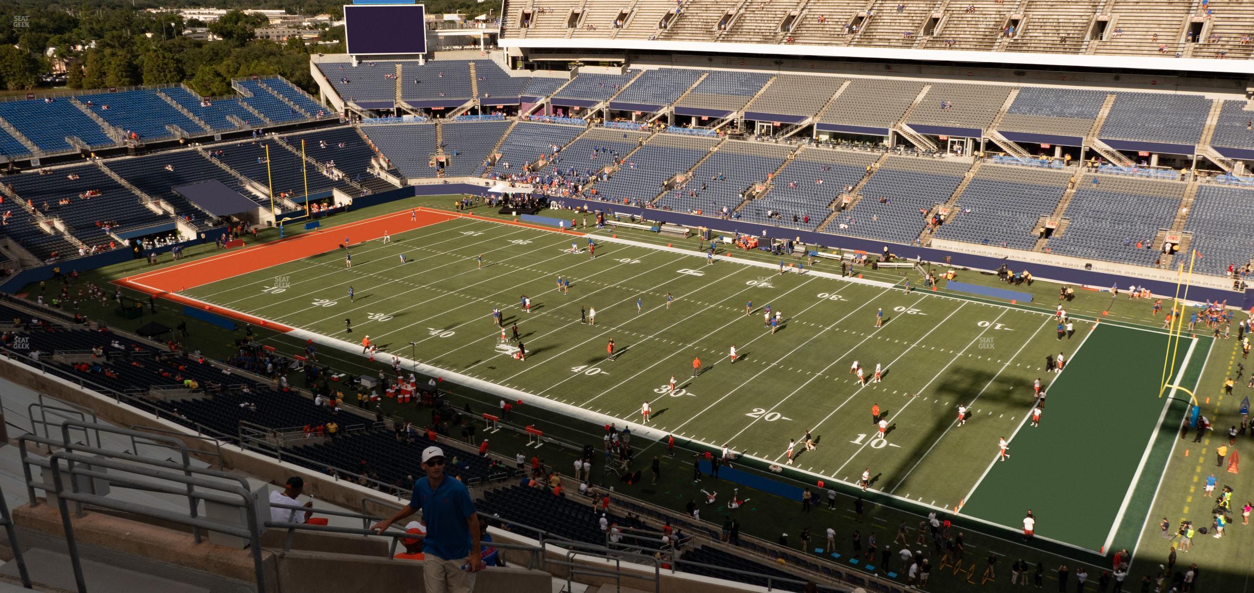 Seating view for Camping World Stadium Section 229