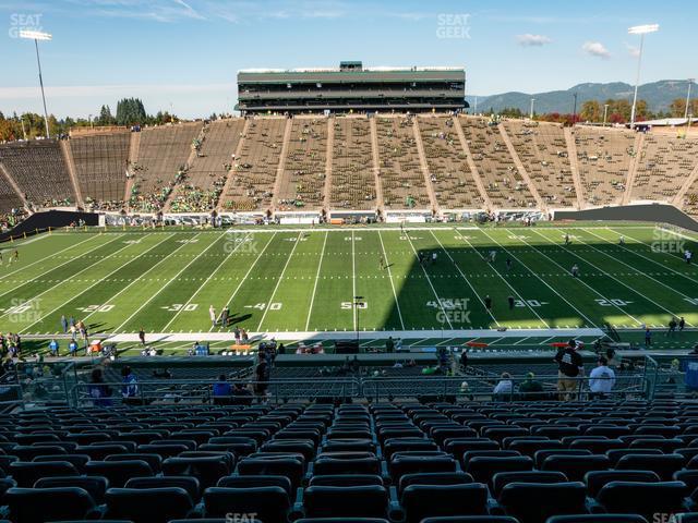 Seating view for Autzen Stadium Section 31 Club