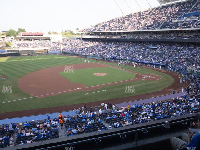 Seating view for Kauffman Stadium Section 304