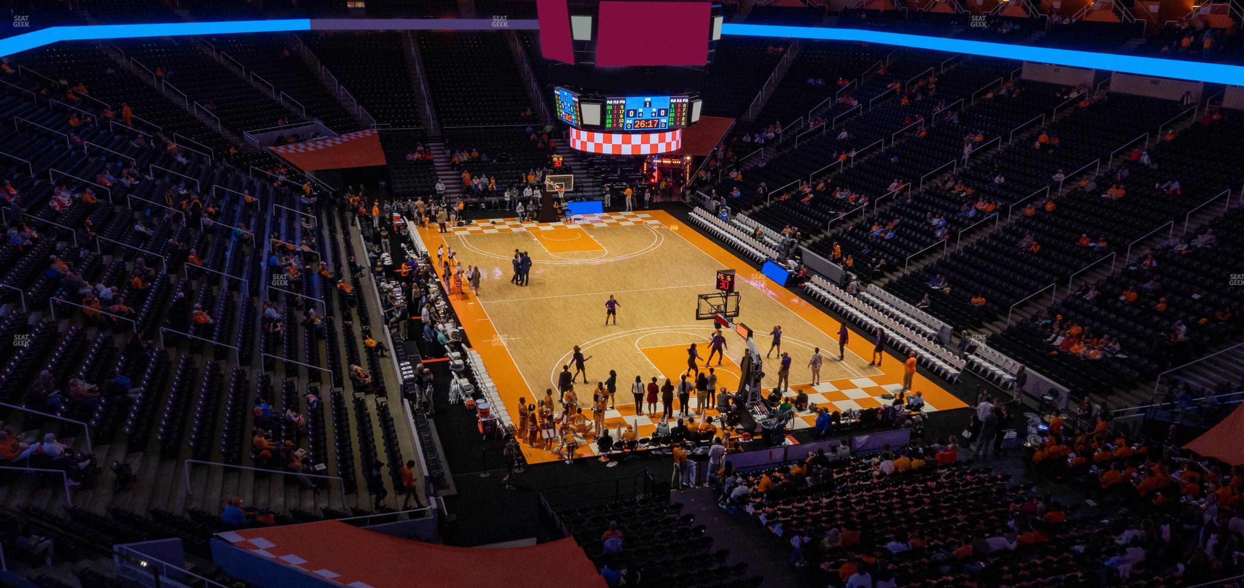 Seating view for Thompson-Boling Arena at Food City Center Section 330