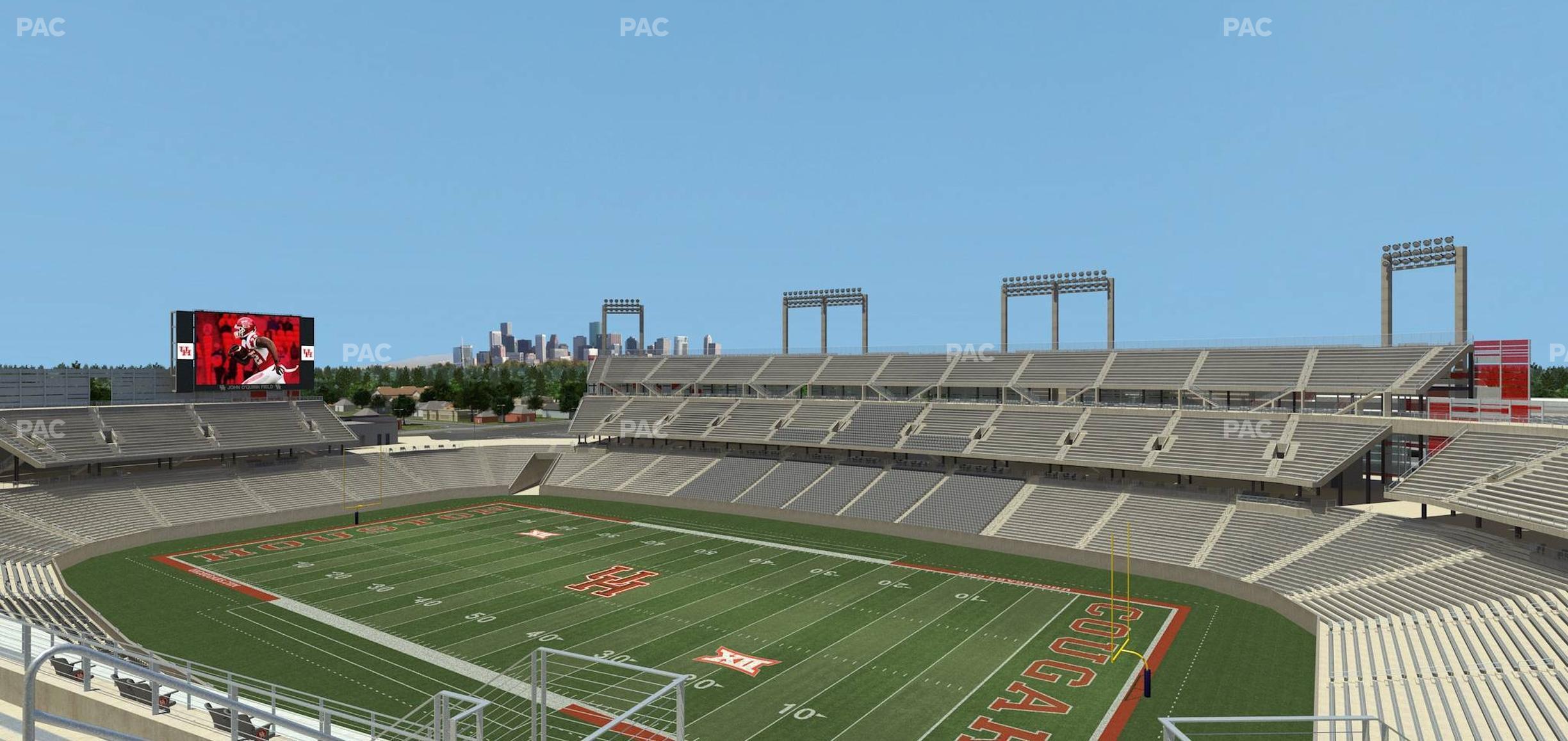 Seating view for TDECU Stadium Section 303