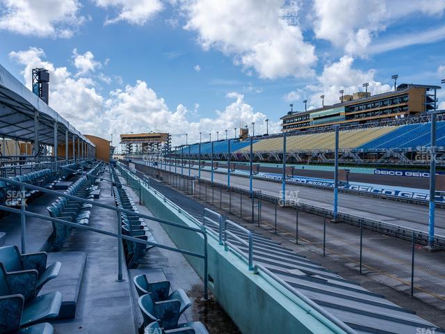 Seating view for Homestead-Miami Speedway Section Pit Road Cabana 29