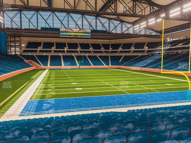 Seating view for Ford Field Section 115