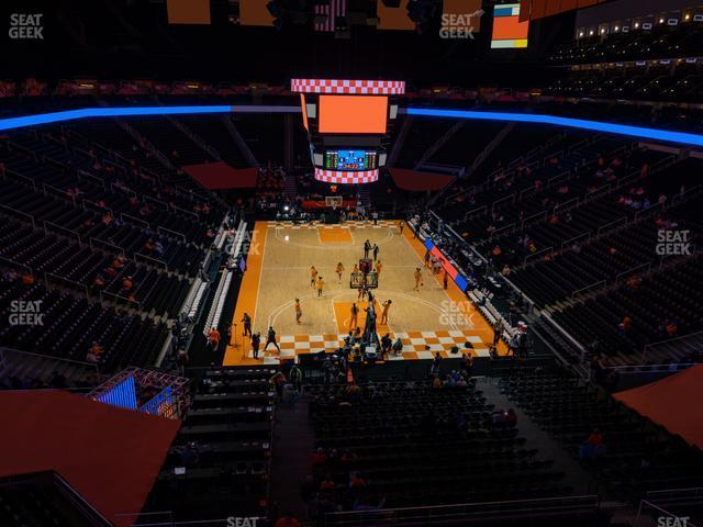 Seating view for Thompson-Boling Arena at Food City Center Section 313