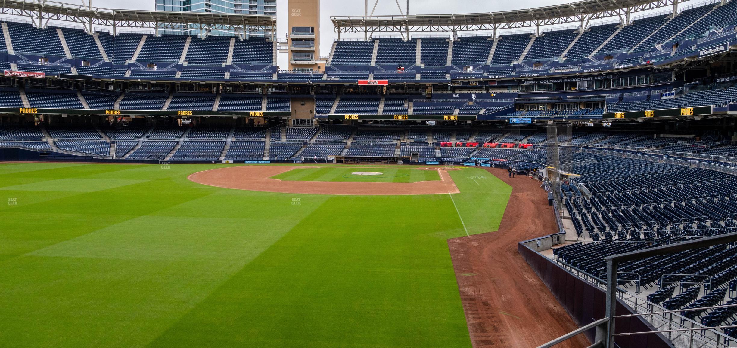 Seating view for Petco Park Section Western Metal Building Suite 3 A