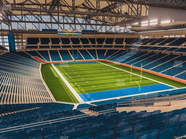 Seating view for Ford Field Section 315