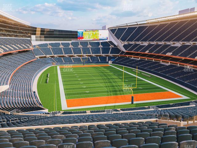 Seating view for Soldier Field Section 354