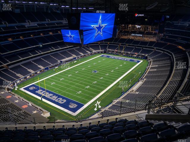 Seating view for AT&T Stadium Section 451