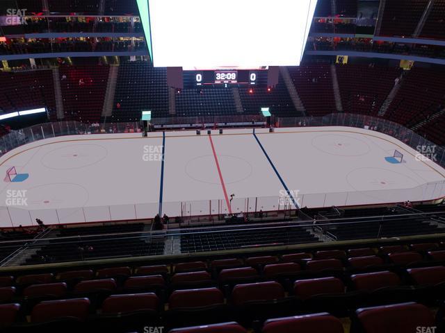 Seating view for Prudential Center Section 128