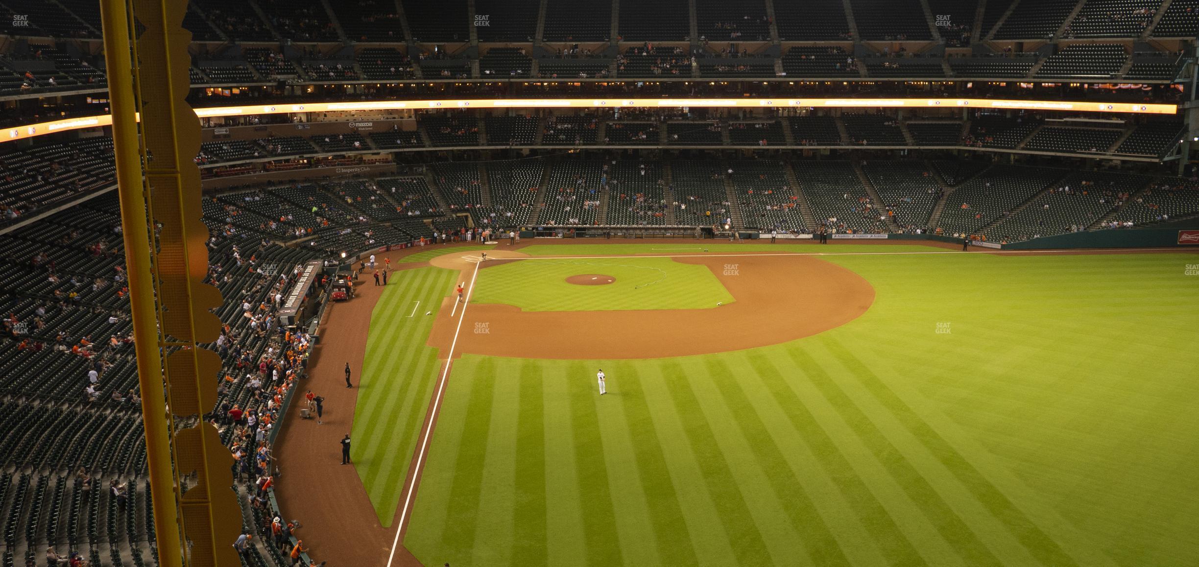 Seating view for Minute Maid Park Section The Ultra Club Patio