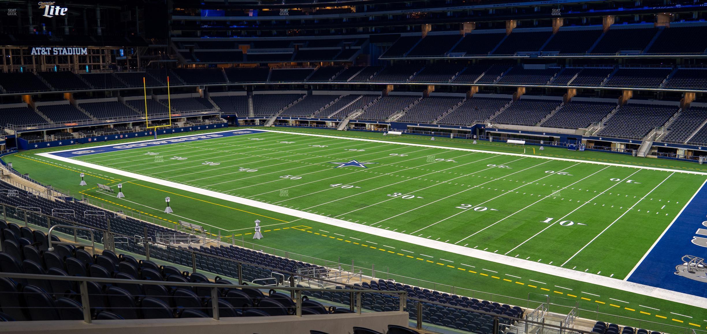 Seating view for AT&T Stadium Section 205