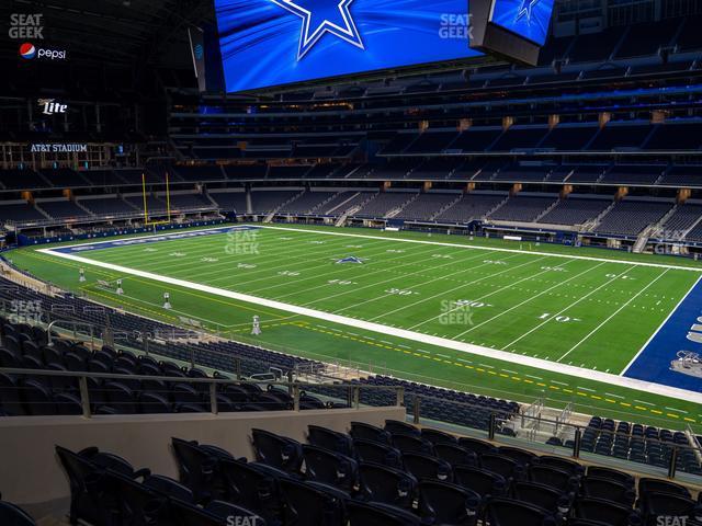 Seating view for AT&T Stadium Section 205