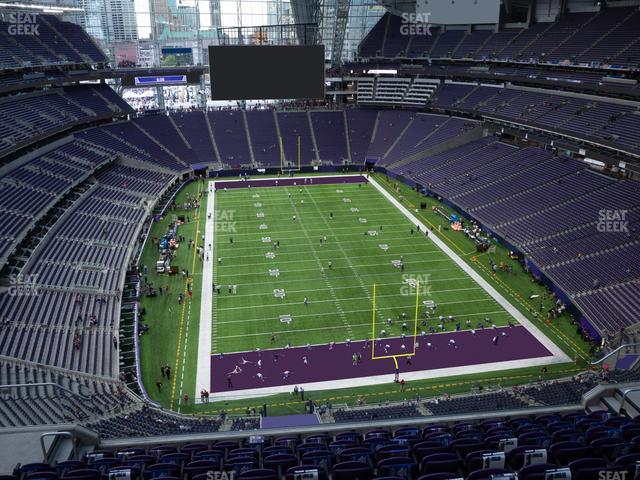 Seating view for U.S. Bank Stadium Section 328