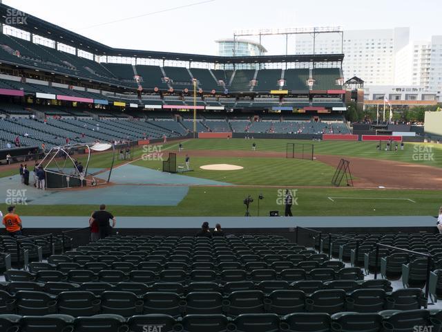 Seating view for Oriole Park at Camden Yards Section 24