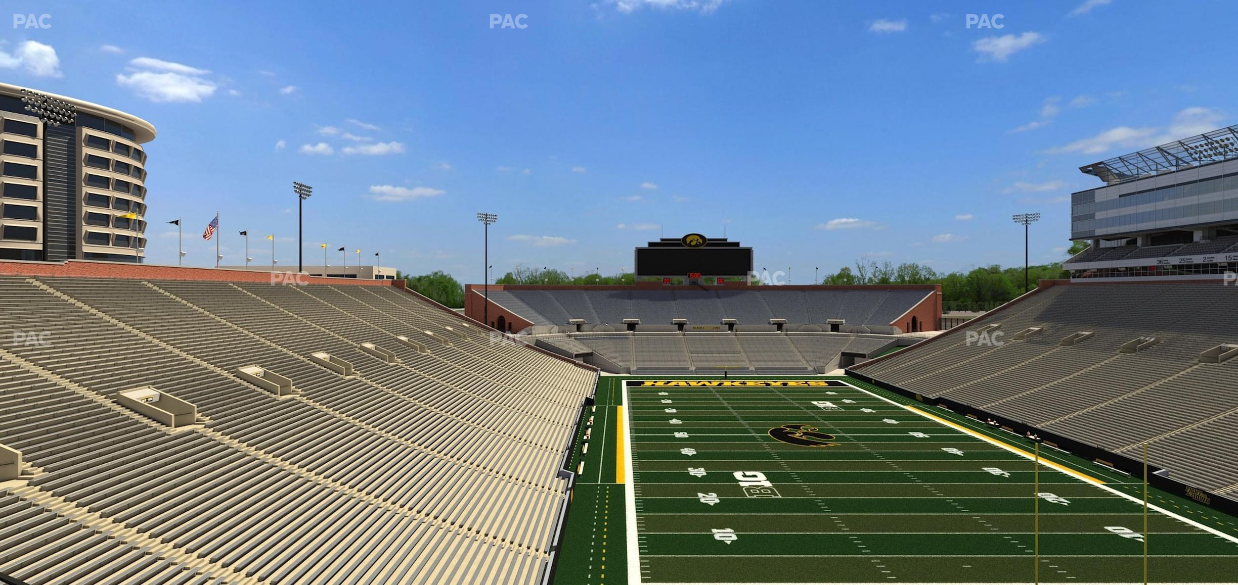 Seating view for Kinnick Stadium Section 338