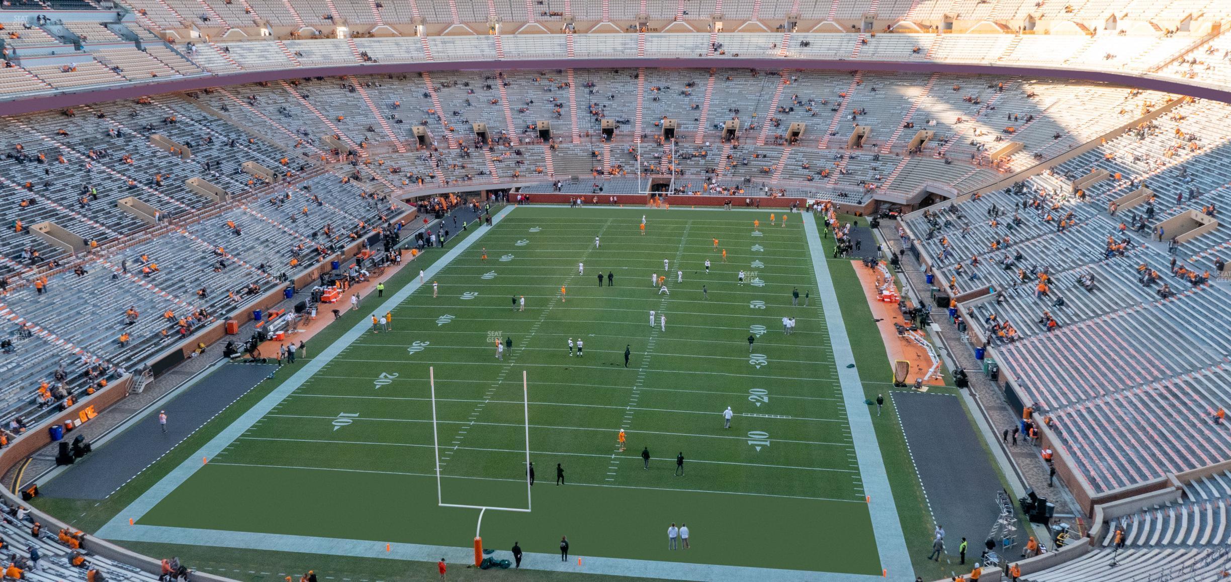 Seating view for Neyland Stadium Section Kk