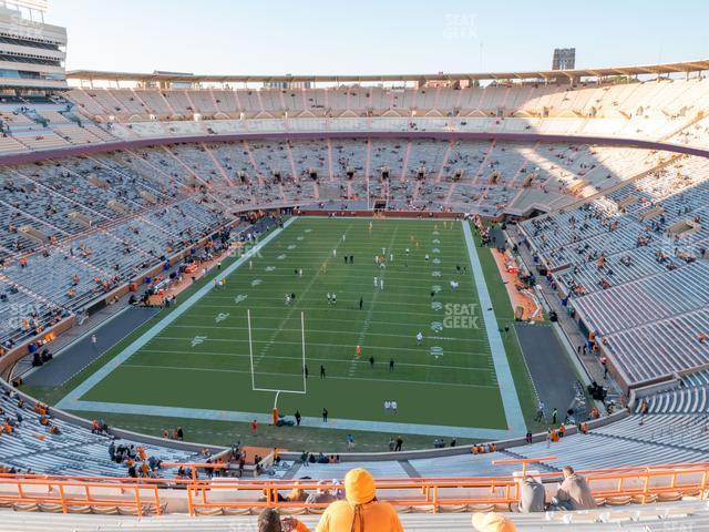 Seating view for Neyland Stadium Section Kk