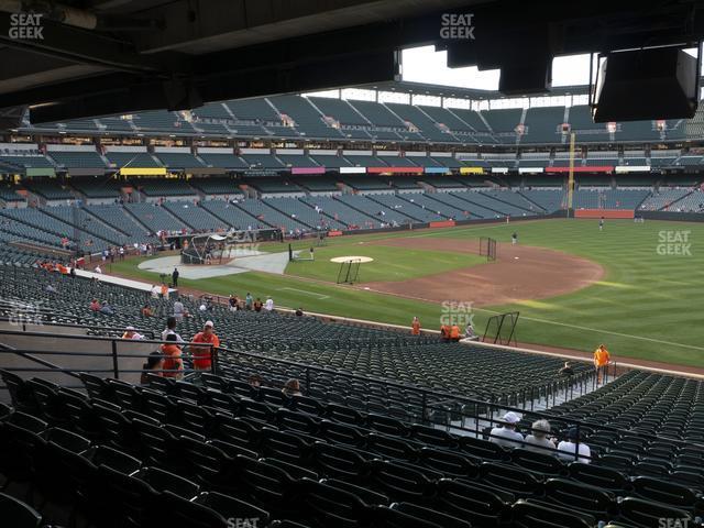 Seating view for Oriole Park at Camden Yards Section 13