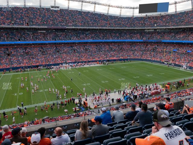 Seating view for Empower Field at Mile High Section 340