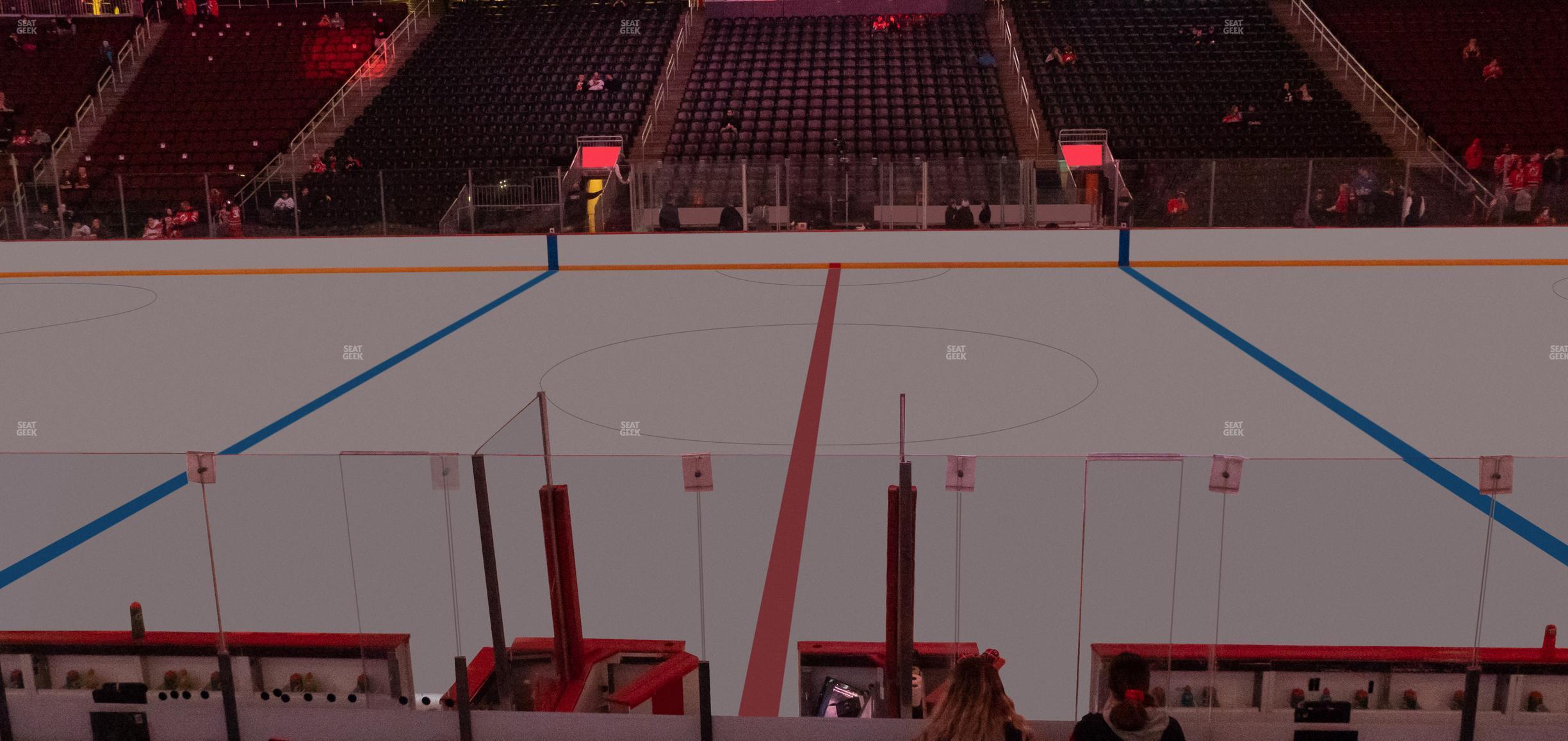 Seating view for Prudential Center Section 8