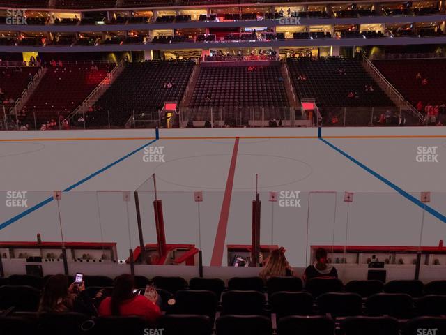 Seating view for Prudential Center Section 8